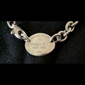 Sterling Silver Return To Tiffany’s Chocker Style Necklace